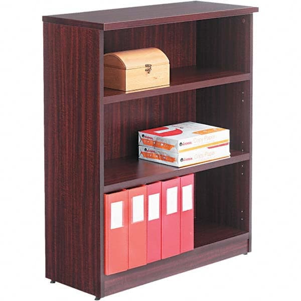 ALERA - Bookcases Height (Inch): 39-3/4 Color: Mahogany - Benchmark Tooling