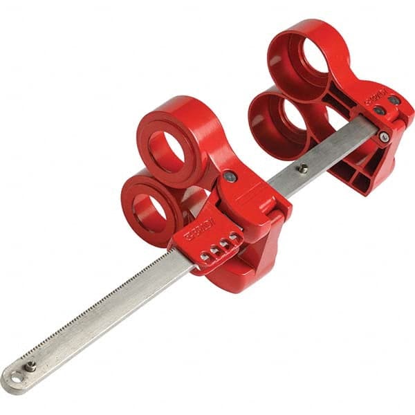 Brady - Pneumatic & Valve Lockouts Type: Gate Valve Lockout Maximum Valve Handle Size (Inch): 14 - Benchmark Tooling