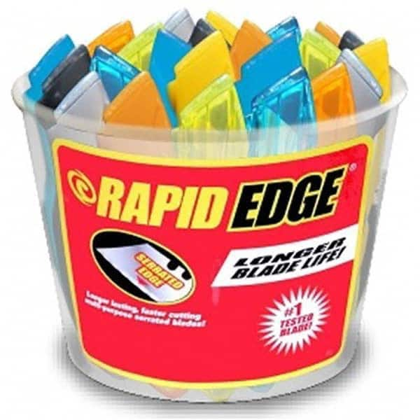 Rapid Edge - Utility Knives, Snap Blades & Box Cutters Type: Utility Knife Blade Type: Retractable - Benchmark Tooling