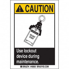 Brady - Safety & Facility Labels Message Type: Accident Prevention Header: CAUTION - Benchmark Tooling