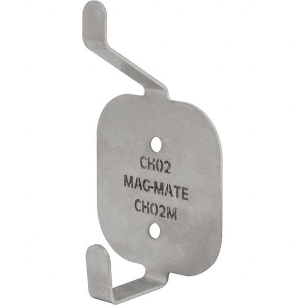 Mag-Mate - Coat & Hat Hooks Type: Double Coat and Hat Hook Projection: 2-15/64 (Inch) - Benchmark Tooling