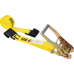 US Cargo Control - Slings & Tiedowns (Load-Rated) Type: Ratchet Tie Down Width (Inch): 2 - Benchmark Tooling