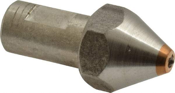 Norton - 1 Carat Single Point Diamond Dresser - 1-7/16" Long x 7/16" Shank Diam, 5/8" Diam Head - Benchmark Tooling