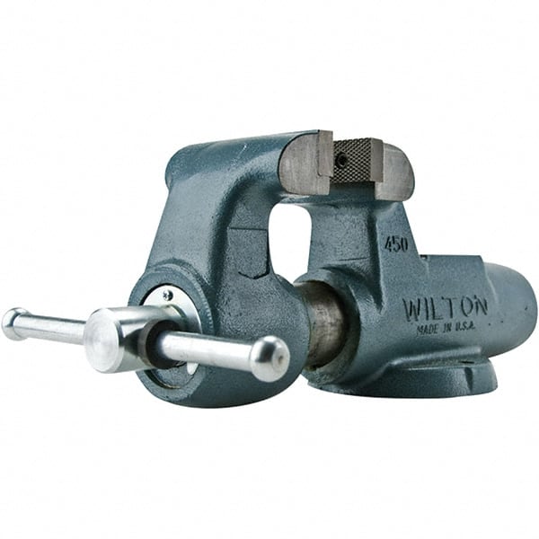 Wilton - Bench Vises Jaw Width (Inch): 3 Jaw Opening Capacity (Inch): 4-3/4 - Benchmark Tooling