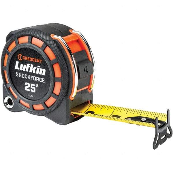 Lufkin - Tape Measures Length (Feet): 25.00 Width (mm): 30.16 - Benchmark Tooling