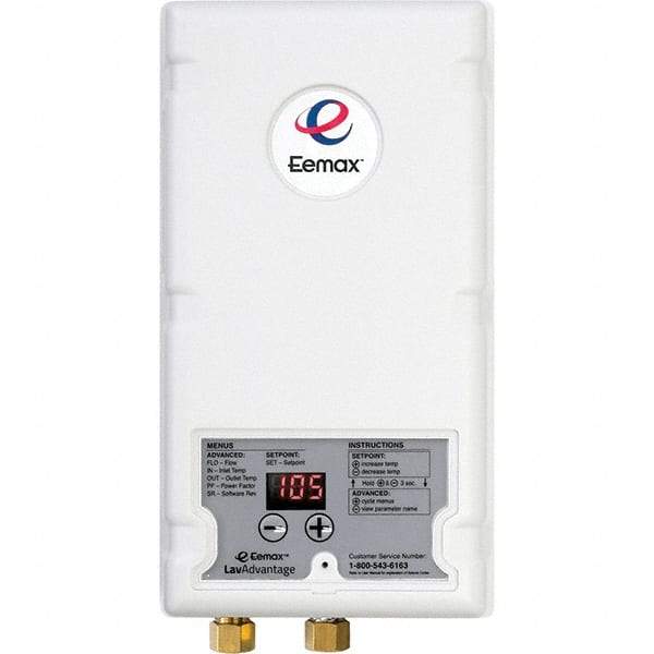 Eemax - 240 Volt Electric Water Heater - 5.5 KW, 23 Amp, 12 AWG Wire Gauge - Benchmark Tooling