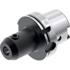 Seco - HSK125 Dual Contact Taper Shank 2" Hole End Mill Holder/Adapter - 4" Nose Diam, 5-1/4" Projection, Through-Spindle Coolant - Exact Industrial Supply