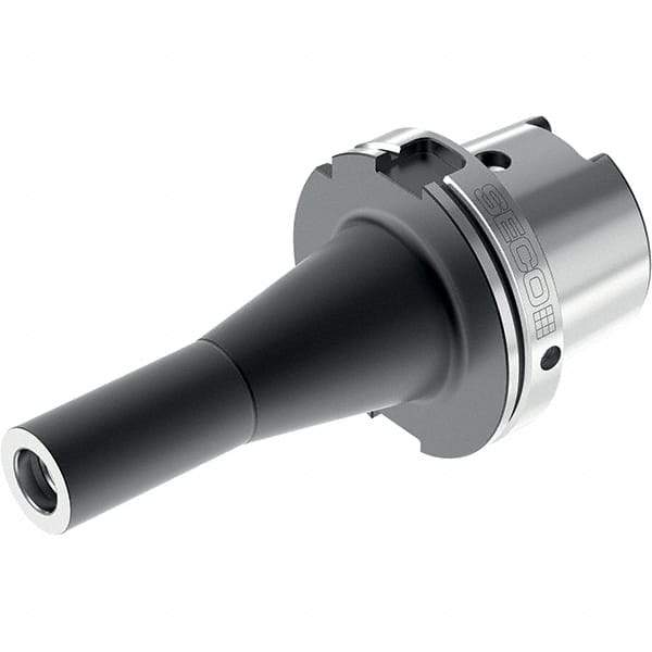Seco - M16 System Size, HSK125 Taper, Modular Tool Holding System Adapter - 156mm Projection, 54.9mm Body Diam, 248mm OAL, Through Coolant - Exact Industrial Supply