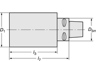 C3NR040110B CAPTO BLANK - Benchmark Tooling