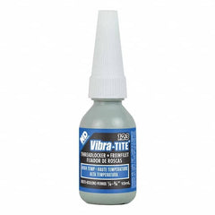 Threadlocker: Blue, Liquid, 10 mL, Bottle Medium Strength, 450 ° F Max, Series 123