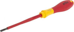 Wiha - Standard Slotted Screwdriver - Ergonomic Handle - Benchmark Tooling