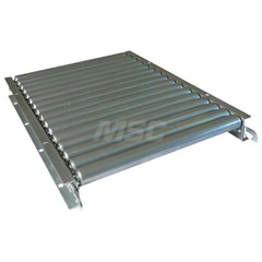 Gravity Conveyors; Conveyor Type: Roller; Component: Straight Conveyor; Telescopic: No; Roller Diameter (Decimal Inch): 1.3800; Overall Width: 15; Wheel Material: Galvanized Steel; Minimum Extended Length: 5.0 ft; Maximum Extended Length: 5.0000; Minimum