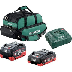 Metabo - Power Tool Chargers Voltage: 18 Battery Chemistry: Lithium-Ion - Benchmark Tooling