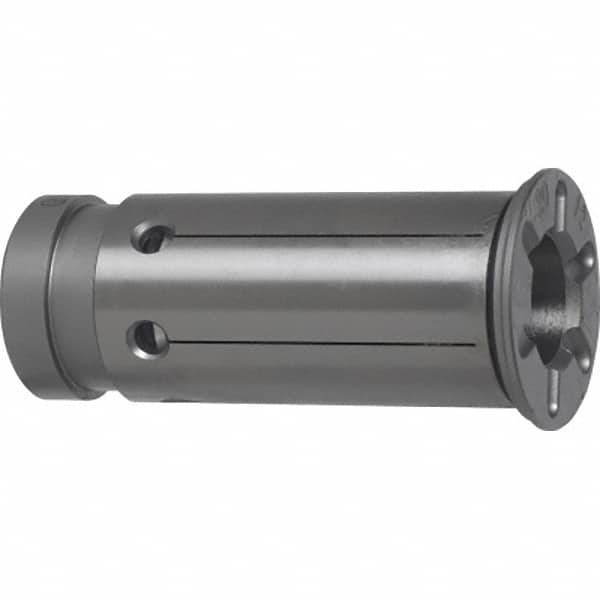 Guhring - 6.35mm ID x 20mm OD, 24mm Head Diam, Sealed Hydraulic Chuck Sleeve - Steel, 50.5mm Length Under Head, Through Coolant - Exact Industrial Supply