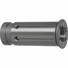 Guhring - 6mm ID x 12.7mm OD, 16.5mm Head Diam, Sealed Hydraulic Chuck Sleeve - Steel, 45mm Length Under Head, Through Coolant - Exact Industrial Supply