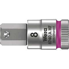 Wera - 1/4" Drive, 9/64" Hex Bit Socket - 3-3/4" OAL - Benchmark Tooling
