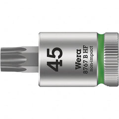 Wera - 3/8" Drive, T50 Torx Bit Socket - 3-15/16" OAL - Benchmark Tooling