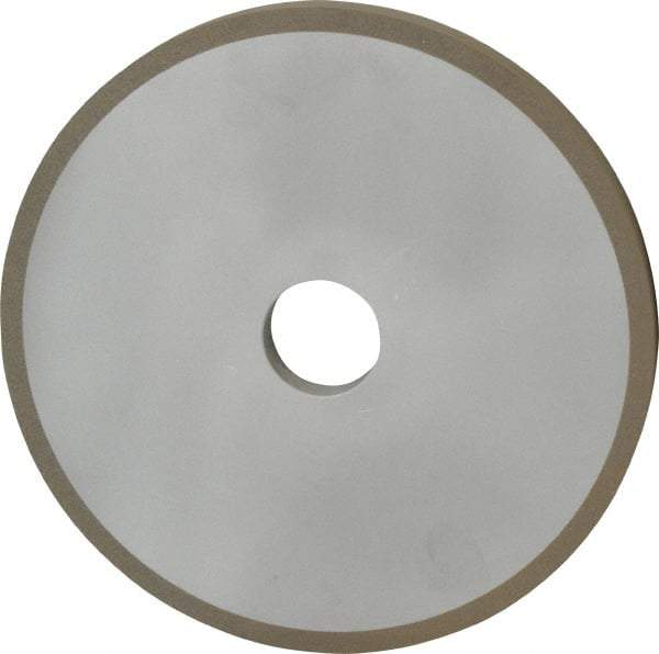 Norton - 7" Diam x 1-1/4" Hole x 1/2" Thick, 120 Grit Surface Grinding Wheel - CBN, Type 1A1, Fine Grade, Resinoid Bond - Benchmark Tooling