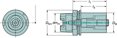 C8390410100120A CAPTO HOLDER - Benchmark Tooling