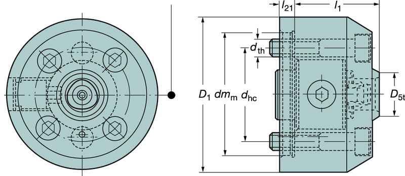 C43903470540070 CAPTO HOLDER - Benchmark Tooling