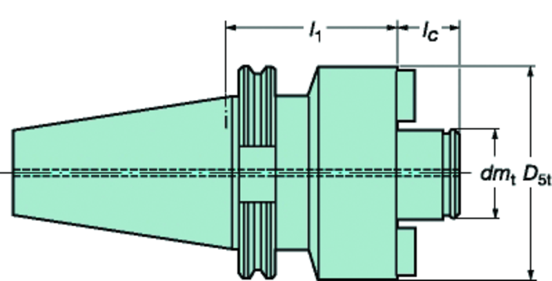 A2F055060080 FACEMILL HOLDER - Benchmark Tooling