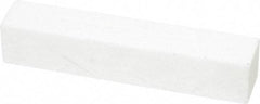 Norton - 150 Grit Aluminum Oxide Square Dressing Stick - 4 x 3/4 x 3/4, Very Fine Grade, Vitrified Bond - Benchmark Tooling