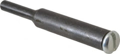 Value Collection - 1/4" Max Diam, Abrasive Disc Adapter - 3" Long - Benchmark Tooling