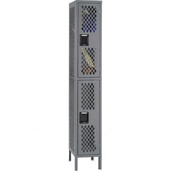 Tennsco - 2 Door, 2 Tier, Welded Locker - Benchmark Tooling