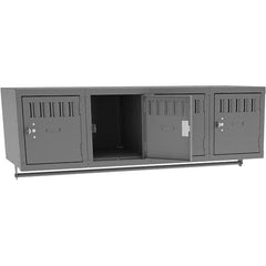 Tennsco - 4 Door, 4 Tier, Welded Locker - Benchmark Tooling