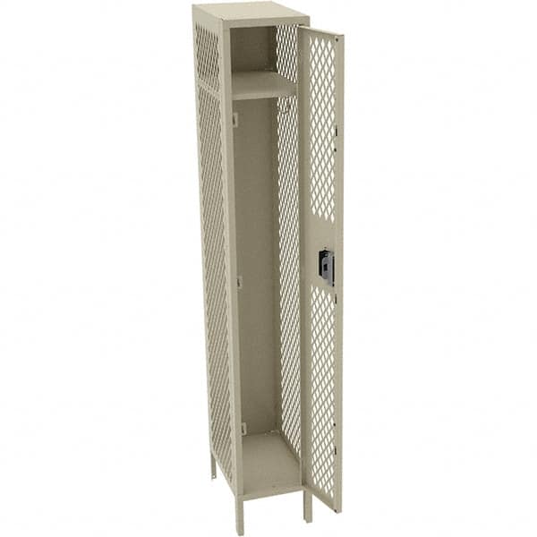 Tennsco - 1 Door, 1 Tier, Welded Locker - Benchmark Tooling