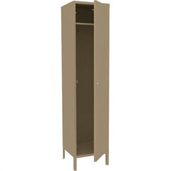 Tennsco - 1 Door, 1 Tier, Welded Locker - Benchmark Tooling