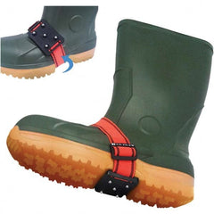 Geroline - Ice Traction Footwear Footwear Style: Strap-On Cleat Traction Type: Tungsten Carbide Stud - Benchmark Tooling