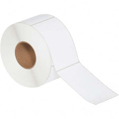 Value Collection - Pack of 4 Rolls, 1000 Labels per Roll, 4" x 6" White Topcoated Facestock Thermal Labels - Benchmark Tooling