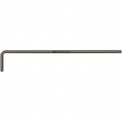 Wera - T8 Torx Key - L-Key Long Arm Handle, Black Oxide Finish, 90mm OAL - Benchmark Tooling