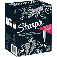 Sharpie - Markers & Paintsticks Type: Permanent Color: Metallic Silver - Benchmark Tooling