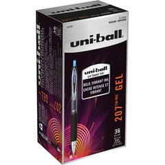 Uni-Ball - Pens & Pencils Type: Retractable Gel Color: Blue - Benchmark Tooling