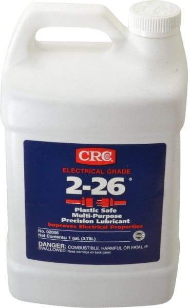 CRC - 1 Gal Bottle Nondrying Film Penetrant/Lubricant - Amber, 250°F Max, Food Grade - Benchmark Tooling