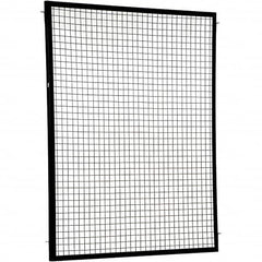 Vestil - 5' Long x 6' High, Black Hinged Door - Benchmark Tooling