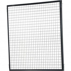 Vestil - 5' Long x 5' High, Black Hinged Door - Benchmark Tooling