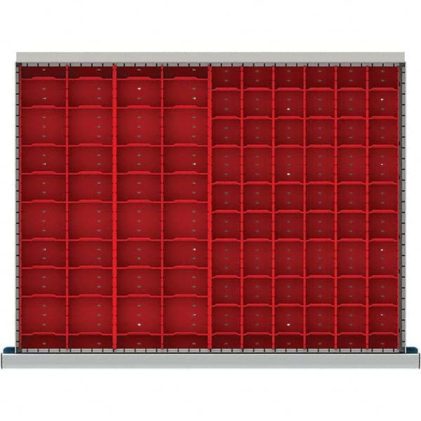 LISTA - 60-Compartment Drawer Divider Layout for 2.17" High Drawers - Benchmark Tooling
