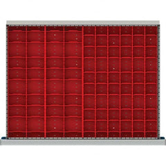 LISTA - 60-Compartment Drawer Divider Layout for 2.17" High Drawers - Benchmark Tooling