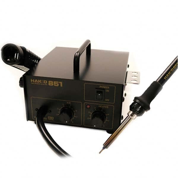 Hakko - Soldering Stations Type: SMD Rework Station Power Range/Watts: 5W-For Station; 80W-For Iron - Benchmark Tooling