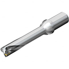 Sandvik Coromant - 7-1/2" Max Drill Depth, 5xD, 1-1/2" Diam, Indexable Insert Drill - Benchmark Tooling