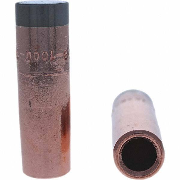 Tuffaloy - Spot Welder Tips For Use With: 5RW Electrode Holder Type: Refactory Straight Tip C Nose (Flat) - Benchmark Tooling