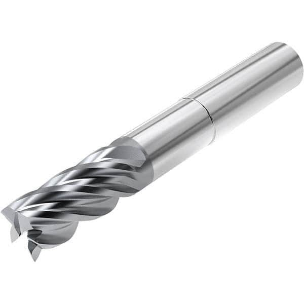 Niagara Cutter - 5/8", 3/4" LOC, 5/8" Shank Diam, 6" OAL, 5 Flute, Solid Carbide Square End Mill - Benchmark Tooling