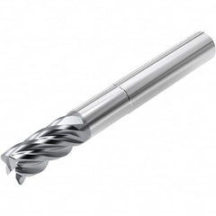 Niagara Cutter - 3/8" Diam 5 Flute Solid Carbide 0.0312" Corner Radius End Mill - Benchmark Tooling