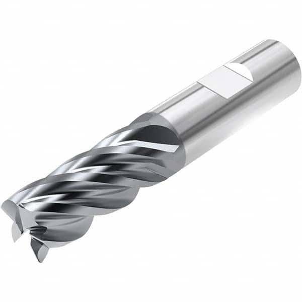 Niagara Cutter - 5/8" Diam 5 Flute Solid Carbide 0.0312" Corner Radius End Mill - Benchmark Tooling