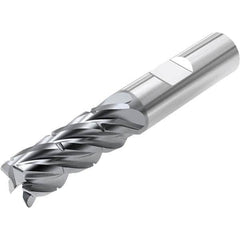 Niagara Cutter - 1/2" Diam 5 Flute Solid Carbide 0.0312" Corner Radius End Mill - Benchmark Tooling