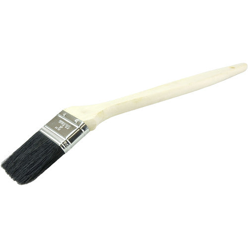 2″ Bent Radiator Brush, Black Bristle, 2-1/4″ Bristle Length, Wood Handle - Benchmark Tooling