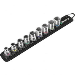 Wera - Hex & Torx Bit Socket Sets Type: Hex Bit Socket Set Drive Size: 3/8 - Benchmark Tooling